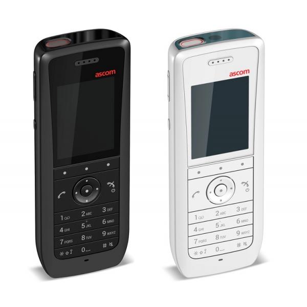 Ascom d63 Messenger, Black cordless DECT, display a colori, Bluetooth, messaggistica DH7-ABAA [DH7-ABAA]