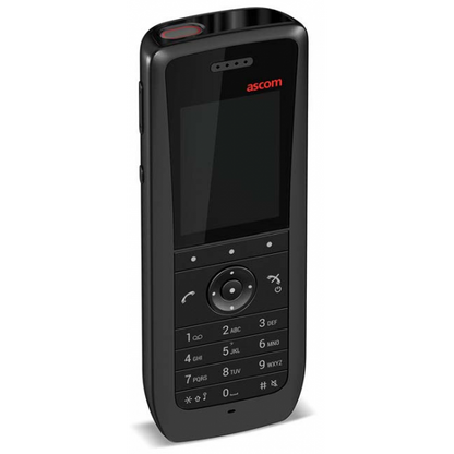 Ascom d63 Messenger, Black cordless DECT, display a colori, Bluetooth, messaggistica DH7-ABAA [DH7-ABAA]