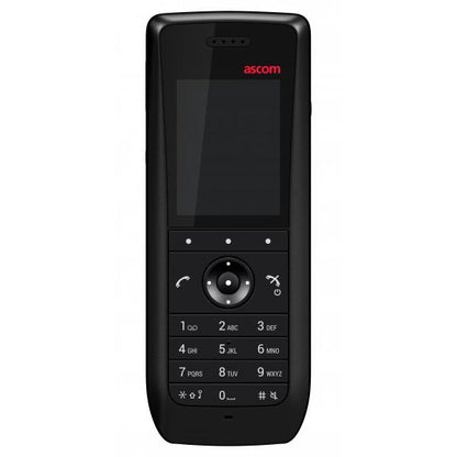 Ascom d63 Messenger, Black cordless DECT, display a colori, Bluetooth, messaggistica DH7-ABAA [DH7-ABAA]