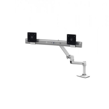 Ergotron LX Series Desk Dual Direct Arm 25Inch Freestanding White [45-489-216]