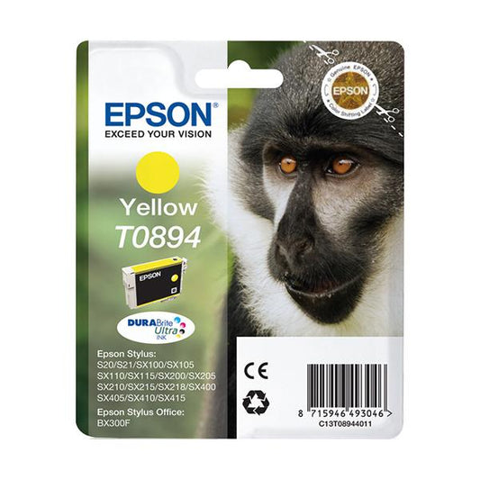 Epson Monkey Cartridge Yellow [C13T08944011]