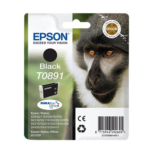 Epson Monkey Cartuccia Nero [C13T08914011]