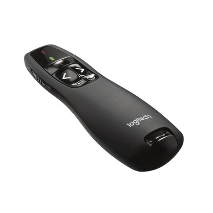 Logitech R400 puntatore wireless RF Nero [910-001356]