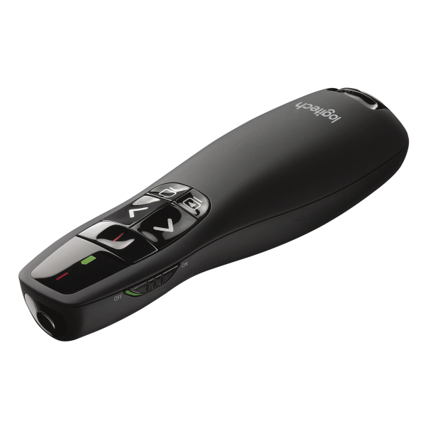 Logitech R400 puntatore wireless RF Nero [910-001356]