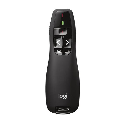 Logitech R400 puntatore wireless RF Nero [910-001356]
