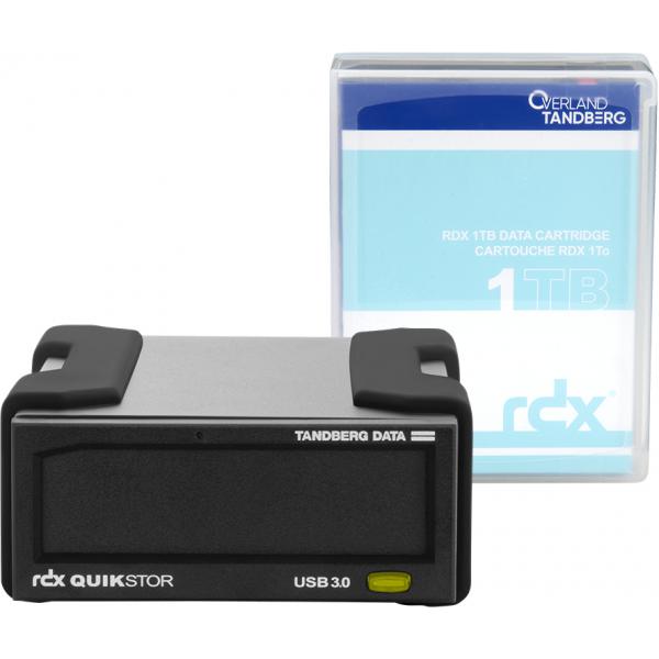 Overland-Tandberg 8864-RDX dispositivo di archiviazione di backup Disco di archiviazione Cartuccia RDX 1 TB [8864-RDX]