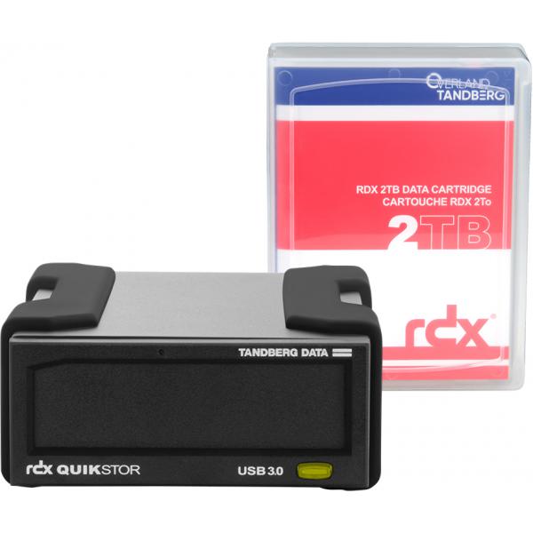 Overland-Tandberg 8865-RDX Dispositivo de almacenamiento de respaldo Disco de almacenamiento Cartucho RDX 2 TB [8865-RDX]