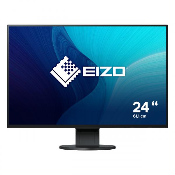 EIZO FlexScan EV2456-BK LED display 61,2 cm (24.1") 1920 x 1200 Pixel WUXGA Nero [EV2456-BK]