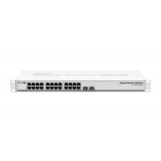 MikroTik, Cloud Smart Switch 326, 24G, 2S+RM with 24 x Gigabit Ethernet ports, 2x SFP+ CSS326-24G-2S+RM [CSS326-24G-2S+RM]