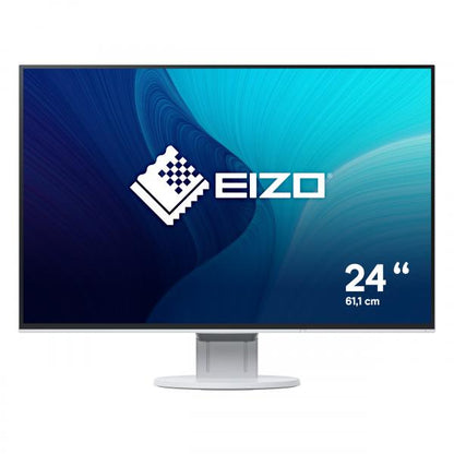 EIZO MONITOR 24,1 LED IPS 16:10 1920X1200 350 CDM, DVI/DP/HDMI, PIVOT, FLEXSCAN EV2456-WT, BIANCO [EV2456-WT]