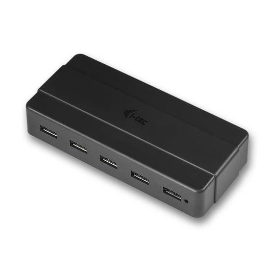 i-tec U3HUB742 hub de interfaz USB 3.2 Gen 1 (3.1 Gen 1) Tipo-B 5000 Mbit/s Negro [U3HUB742]