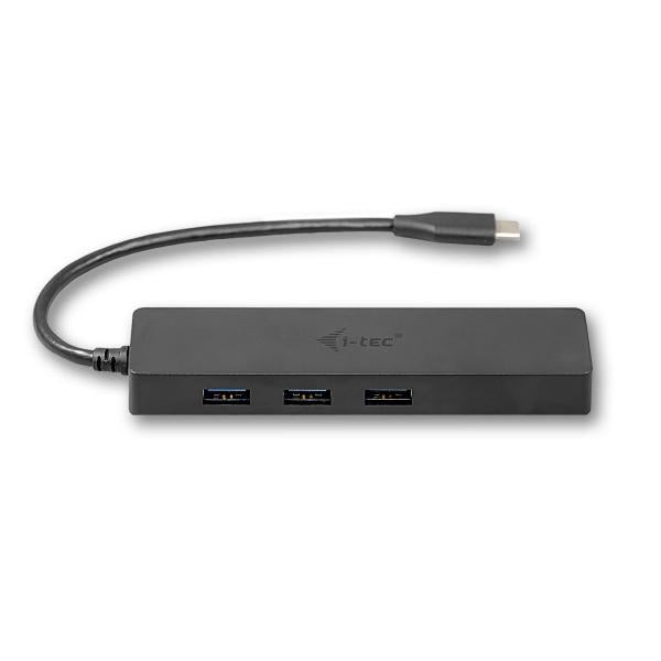 I-TEC USB-C SLIM PASSIVE HUB 3 PORT + GIGABIT ETHERNET ADAPTER [C31GL3SLIM]