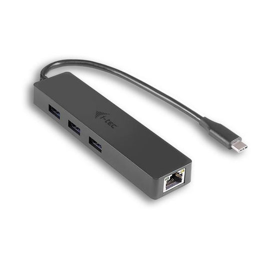 I-TEC USB-C SLIM PASSIVE HUB 3 PORT + GIGABIT ETHERNET ADAPTER [C31GL3SLIM]