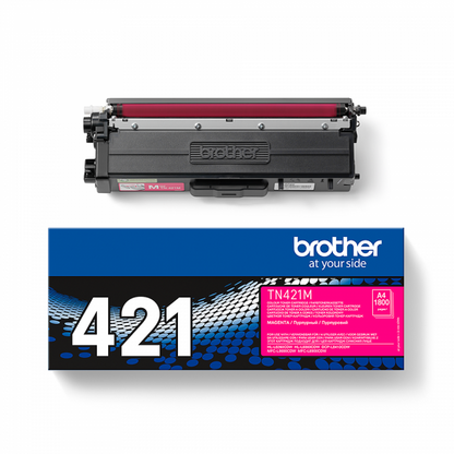 Brother TN-421M cartuccia toner 1 pz Originale Magenta [TN421M]