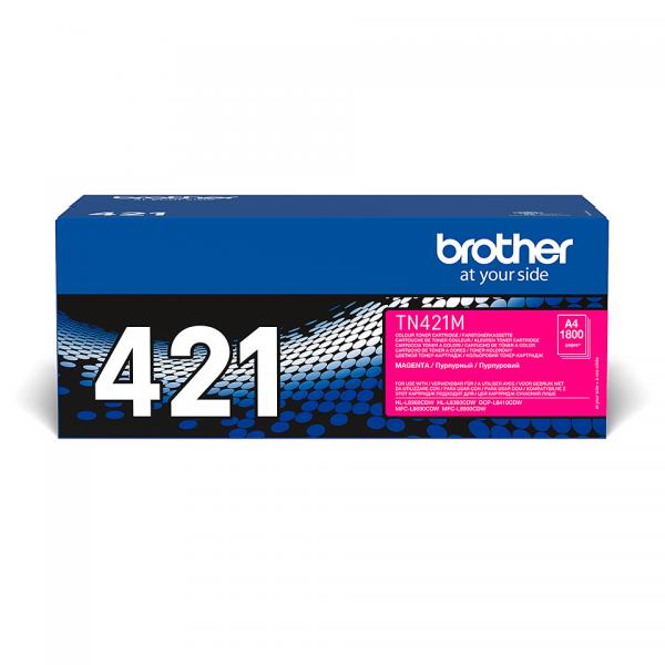 Brother TN-421M cartuccia toner 1 pz Originale Magenta [TN421M]