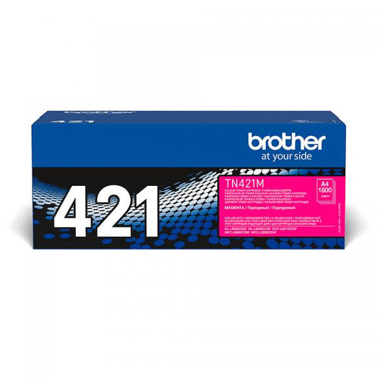 Brother TN-421M cartuccia toner 1 pz Originale Magenta [TN421M]