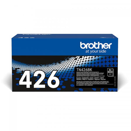 Brother TN426BK Toner Cartridge Black Super High Capacity 9.000 pages for MFCL8900CDW and HLL8360CDW [TN-426BK]