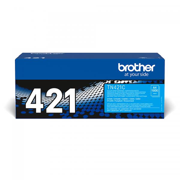 Brother TN-421C cartuccia toner 1 pz Originale Ciano [TN421C]