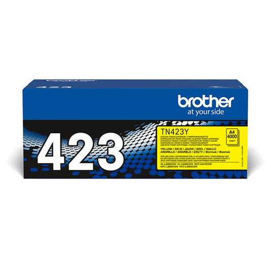 Brother TN-423Y cartuccia toner 1 pz Originale Giallo [TN423Y]