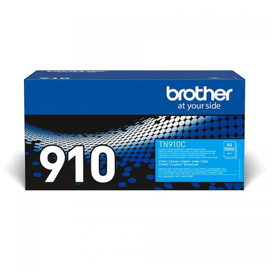 Brother TN910C Toner Cartridge Cyan Ultra High Capacity 9.000 pages for HLL9310CDW(T) [TN-910C]