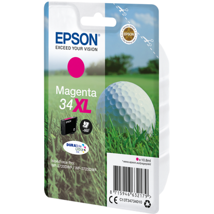 EPSON CART. INK MAGENTA 34XL SERIE PALLINA DA GOLF [C13T34734010]