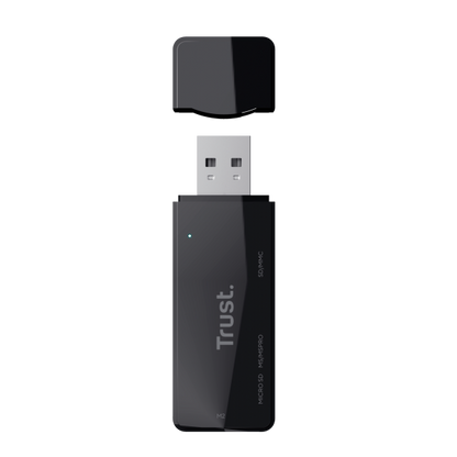 Trust NANGA lettore di schede USB Nero [21934]