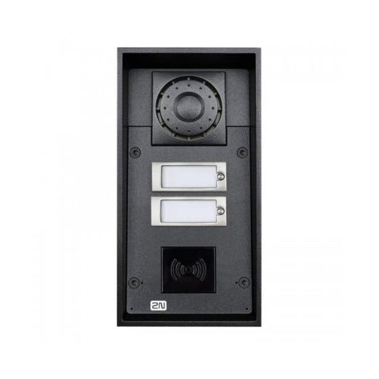 2N IP Force - 2 pulsanti e altoparlante da 10W (predisposizione per lettore RFID) 9151102RW [9151102RW]