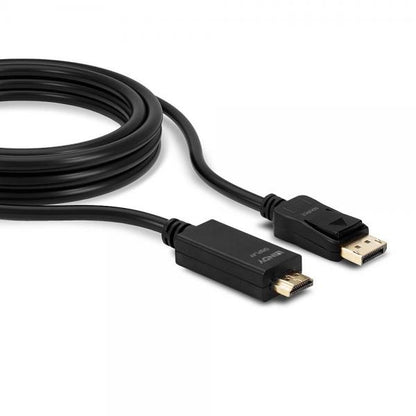 LINDY DISPLAYPORT/HDMI CABLE 4K30 (DP: PASSIVE) 0.5 [36920]