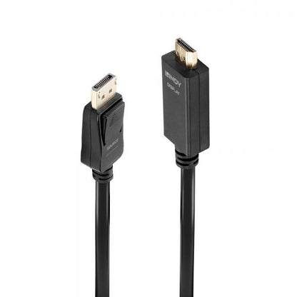 LINDY DISPLAYPORT/HDMI CABLE 4K30 (DP: PASSIVE) 0.5 [36920]