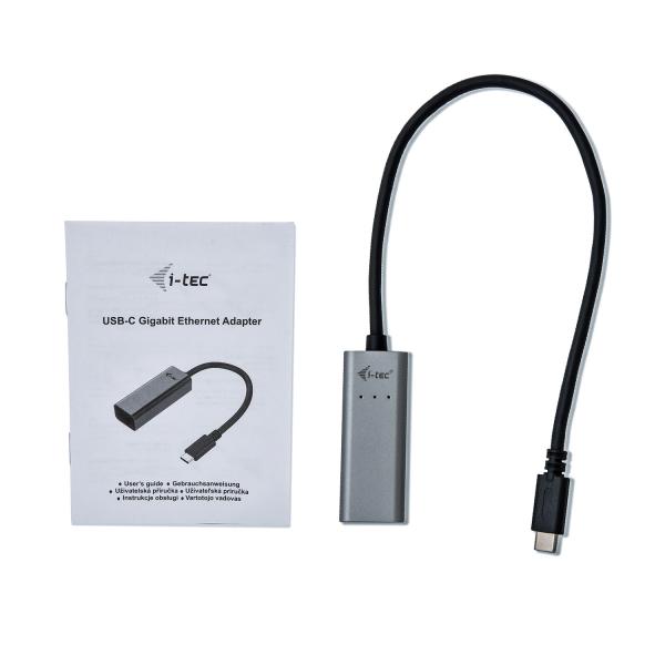 I-TEC CAVO USB-C METAL GIGABIT ETHERNET ADAPTER [C31METALGLAN]