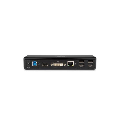 Hamlet Docking Station USB 3.0 Dual Display dual display DVI and HDMI, hub with 6 USB ports, LAN AND AUDIO [HDOCKS300]