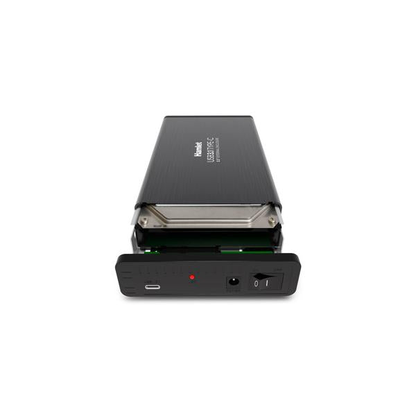 Caja externa USB 3.0 Hamlet para velocidades de transferencia de disco duro SATA 2.5 de hasta 5 Gbps [HXD35TCU31]