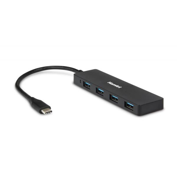 Hamlet Hub Usb 3.1 Type C 4 ports transfer up to 5 Gbps [XHUB4031TC]