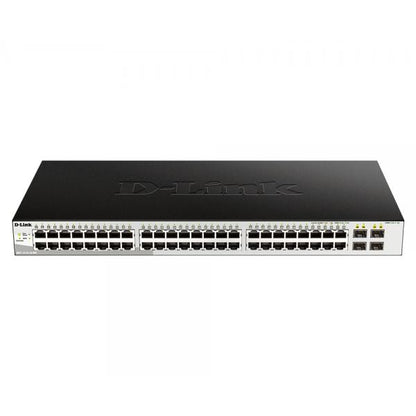 D-LINK SWITCH 48-PORT 10/100/1000BASE-T + 4-PORT 1 GBPS SFP PORTS METRO ETHERNET SWITCH [DGS-1210-52/ME]