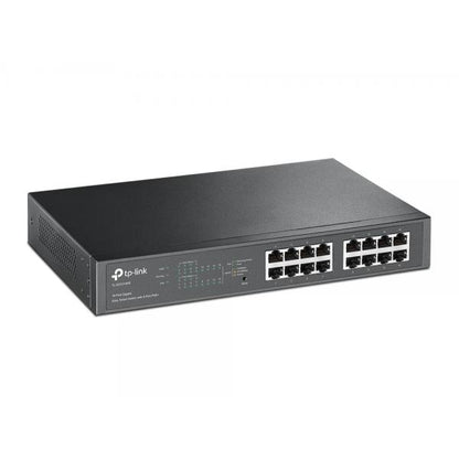 TP-Link SWITCH - TL-SG1016PE - 16 Port - Managed - Gigabit Ethernet - Power over Ethernet (PoE) - 110Watt - Rack Mountable [TL-SG1016PE]