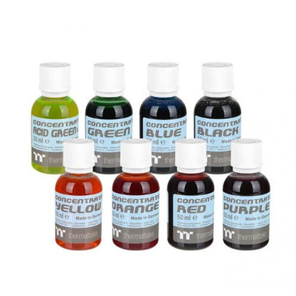 THERMALTAKE LIQUIDO RAFFREDDAMENTO CONCENTRATE GREEN 50ml DIY LCS 4PACK [CL-W163-OS00GR-A]