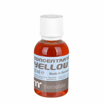 THERMALTAKE LIQUIDO RAFFREDDAMENTO CONCENTRATE YELLOW 50ml DIY LCS 4PACK [CL-W163-OS00YE-A]