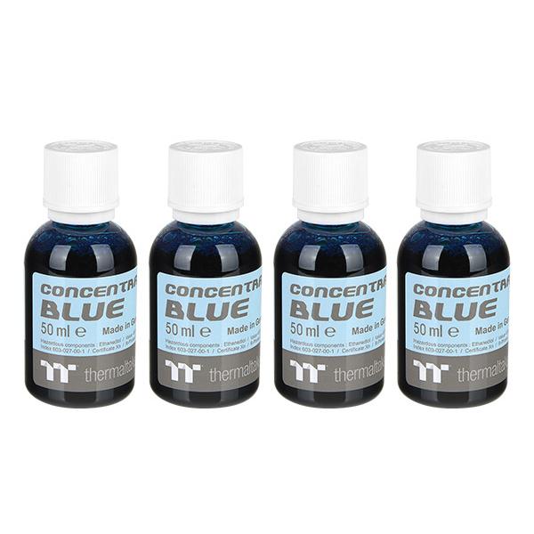 THERMALTAKE LIQUIDO RAFFREDDAMENTO CONCENTRATE BLUE 50ml DIY LCS 4PACK [CL-W163-OS00BU-A]