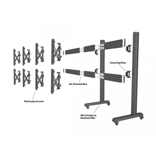 Multibrackets 3682 Accessorio per il montaggio del monitor [MB3682]