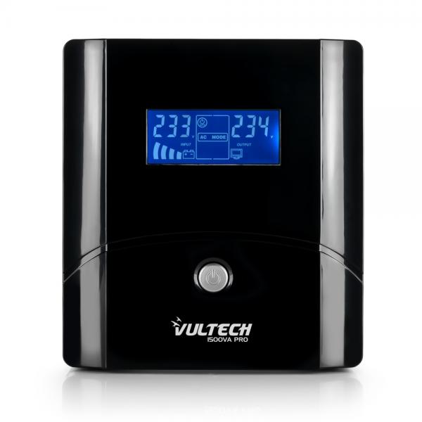 VULTECH UPS 1500VA GRUPPO DI CONTINUITA LINE INTERACTIVE CON LCD [UPS1500VA-PRO]