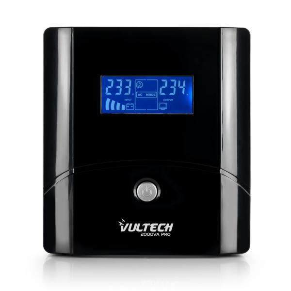 VULTECH UPS 2000VA GRUPPO DI CONTINUITA LINE INTERACTIVE CON LCD [UPS2000VA-PRO]