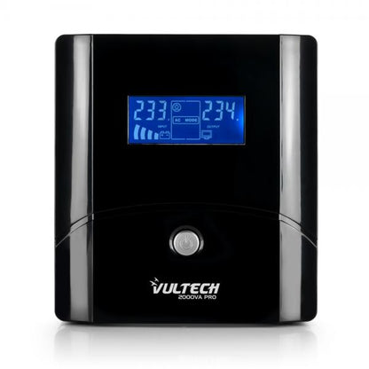 VULTECH UPS 2000VA GRUPPO DI CONTINUITA LINE INTERACTIVE CON LCD [UPS2000VA-PRO]