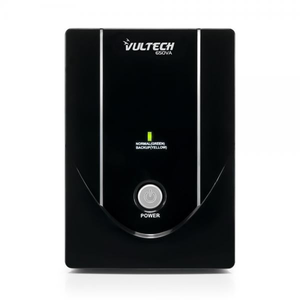 Vultech UPS650VA-LITE gruppo di continuità (UPS) A linea interattiva 0,65 kVA 360 W 2 presa(e) AC [UPS650VA-LITE]