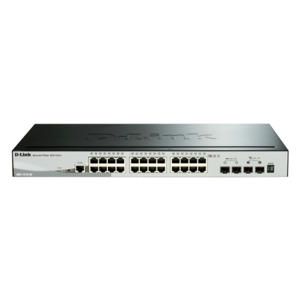 D-Link DGS-1510 Gestito L3 Gigabit Ethernet (10/100/1000) Supporto Power over Ethernet (PoE) Nero [DGS-1510-52XMP]