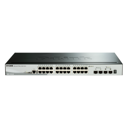 D-Link DGS-1510 Gestito L3 Gigabit Ethernet (10/100/1000) Supporto Power over Ethernet (PoE) Nero [DGS-1510-52XMP]