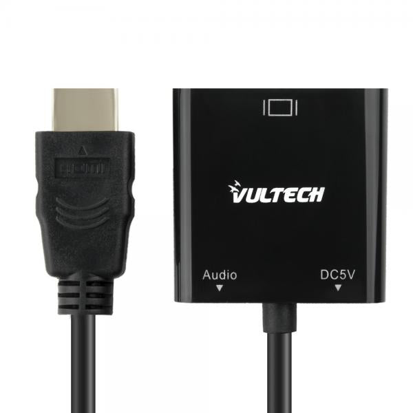 Vultech SN21707 cavo e adattatore video 1 m VGA (D-Sub) HDMI tipo A (Standard) Nero [SN21707]