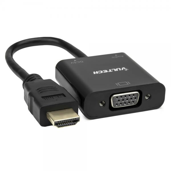 Vultech SN21707 cavo e adattatore video 1 m VGA (D-Sub) HDMI tipo A (Standard) Nero [SN21707]