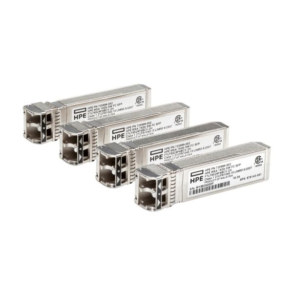 Hp MSA 16Gb Short Wave Fibre Channel SFP+ 4-pack Transceiver [C8R24B]