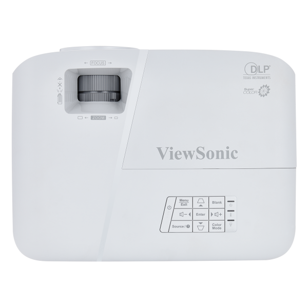 Viewsonic PA503S videoproiettore Proiettore a raggio standard 3600 ANSI lumen DLP SVGA (800x600) Grigio, Bianco [PA503S]