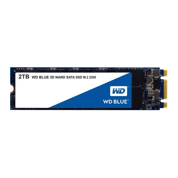 WESTERN DIGITAL SDD INTERNO BLUE 3D 2TB NAND M.2 2280 SATA 6GB/S [WDS200T2B0B]